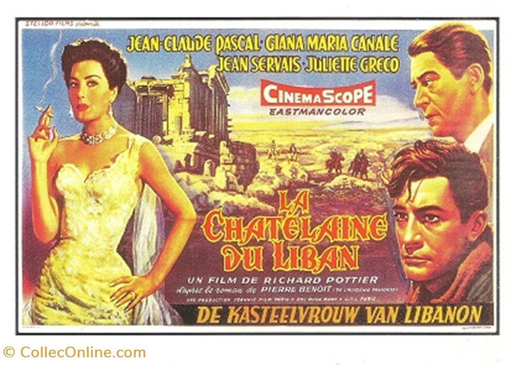 cartes postales autres la chatelaine du liban