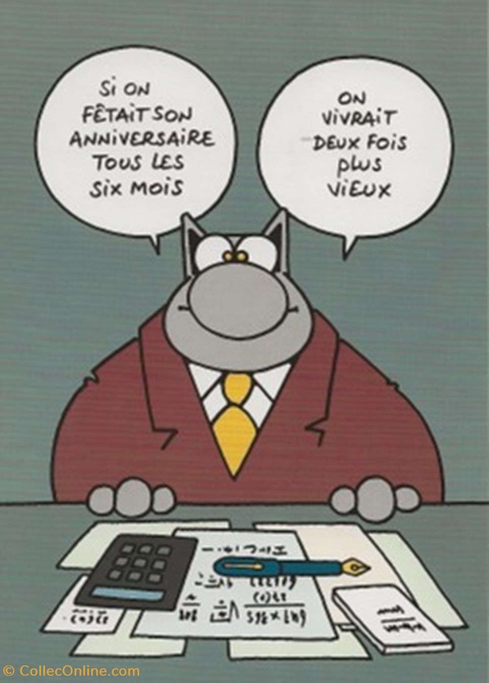Le chat cartes postales bande dessinee le chat