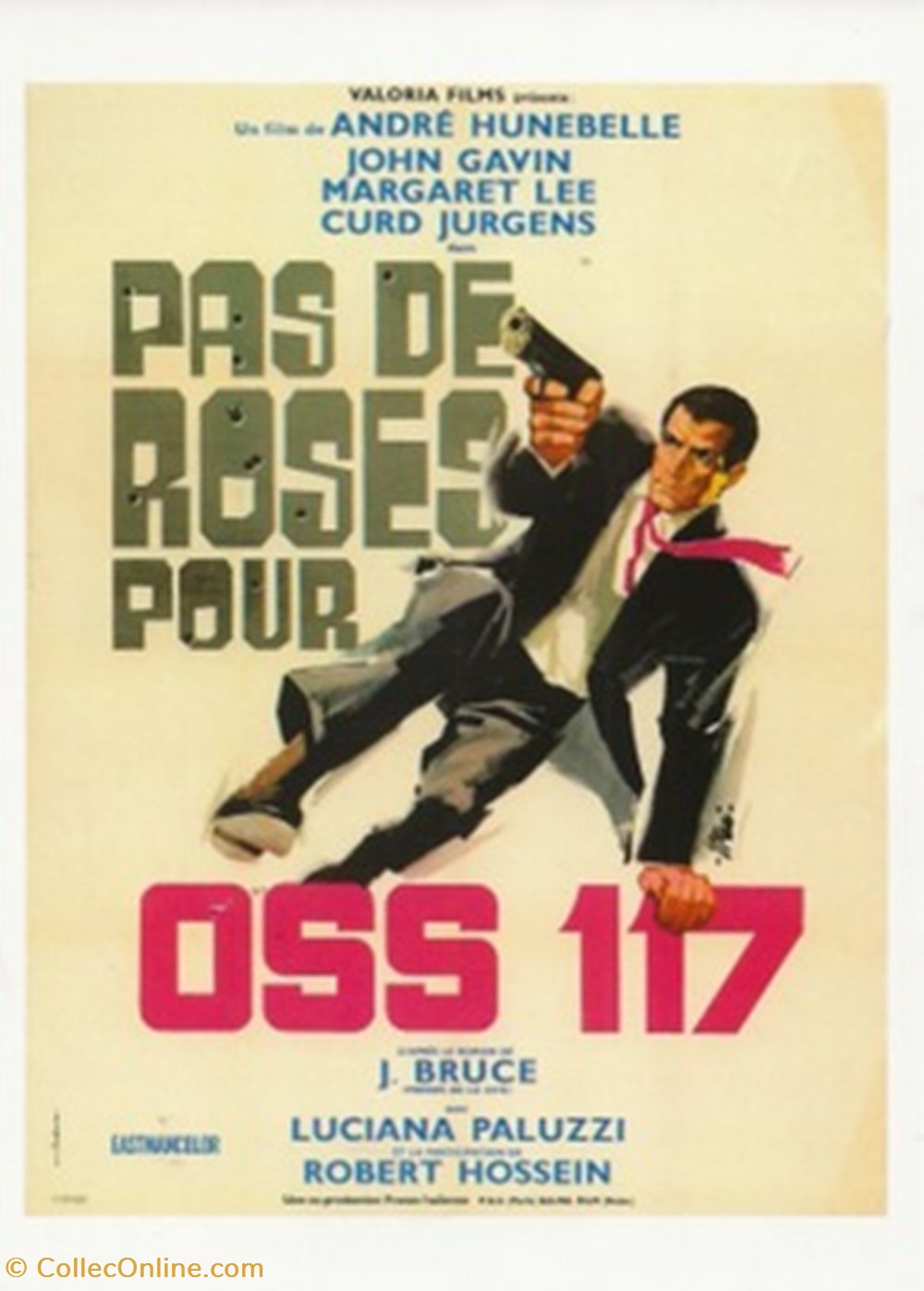 cartes postales autres pas de roses pour oss 117