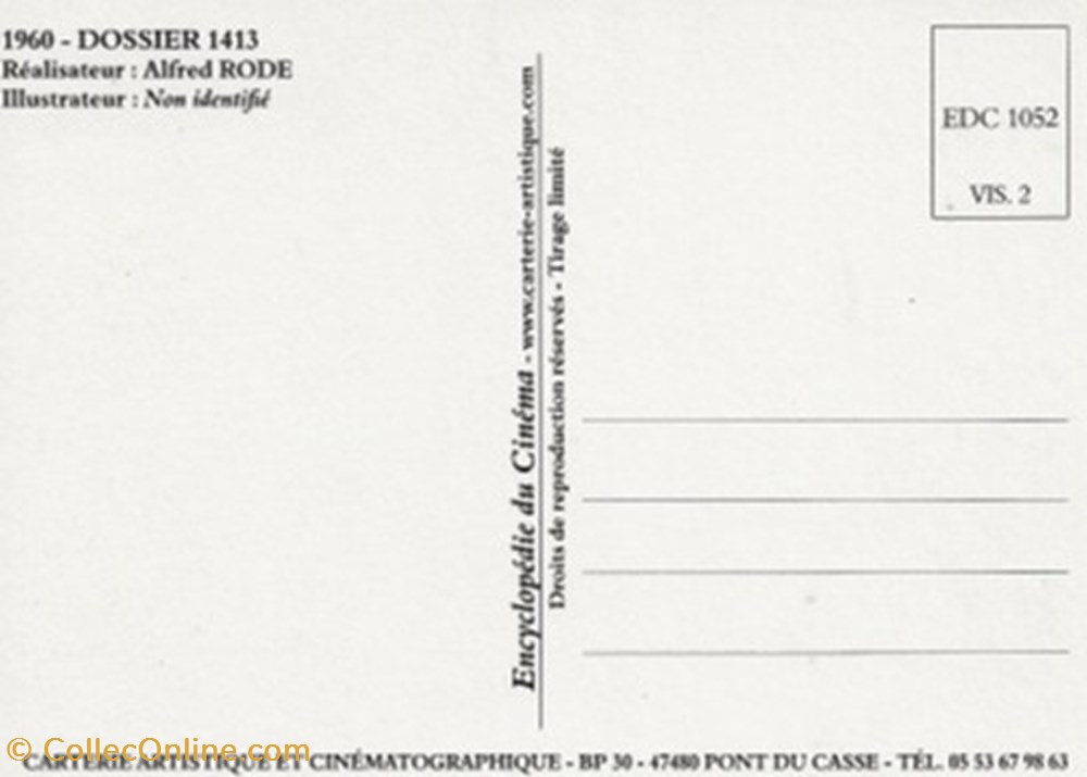 cartes postales autres dossier 1413