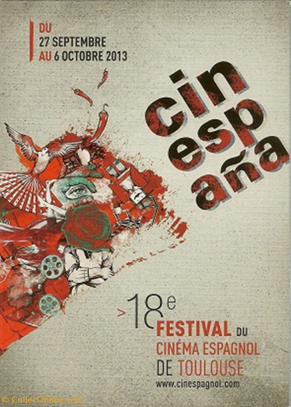 Toulouse Festival du cinéma espagnol - cinespana 2013 cartes postales autres toulouse festival du cinema espagnol cinespana 2013