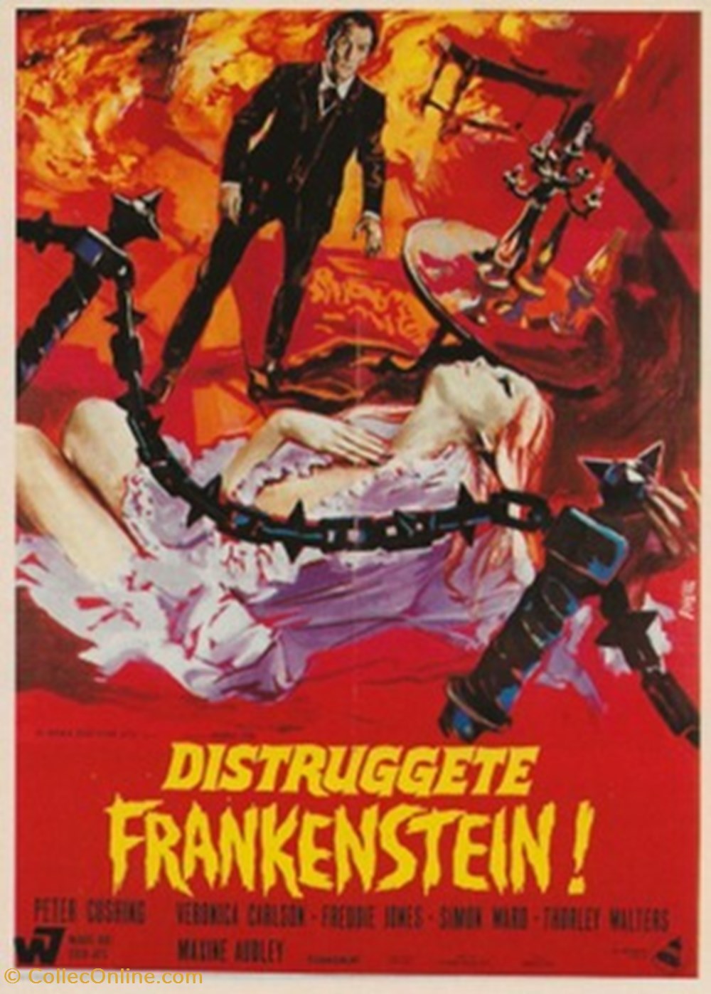 cartes postales autres distruggette frankenstein