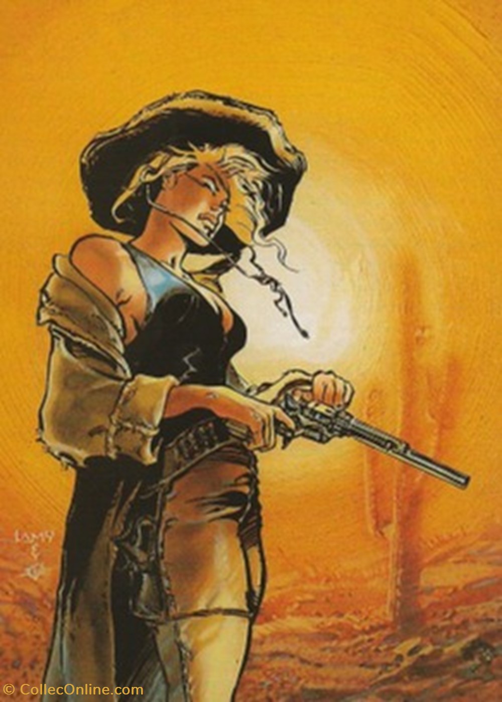 cartes postales bande dessinee adios palomita