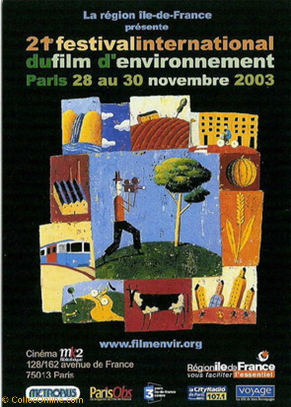 cartes postales autres paris festival international du film environnement 2003