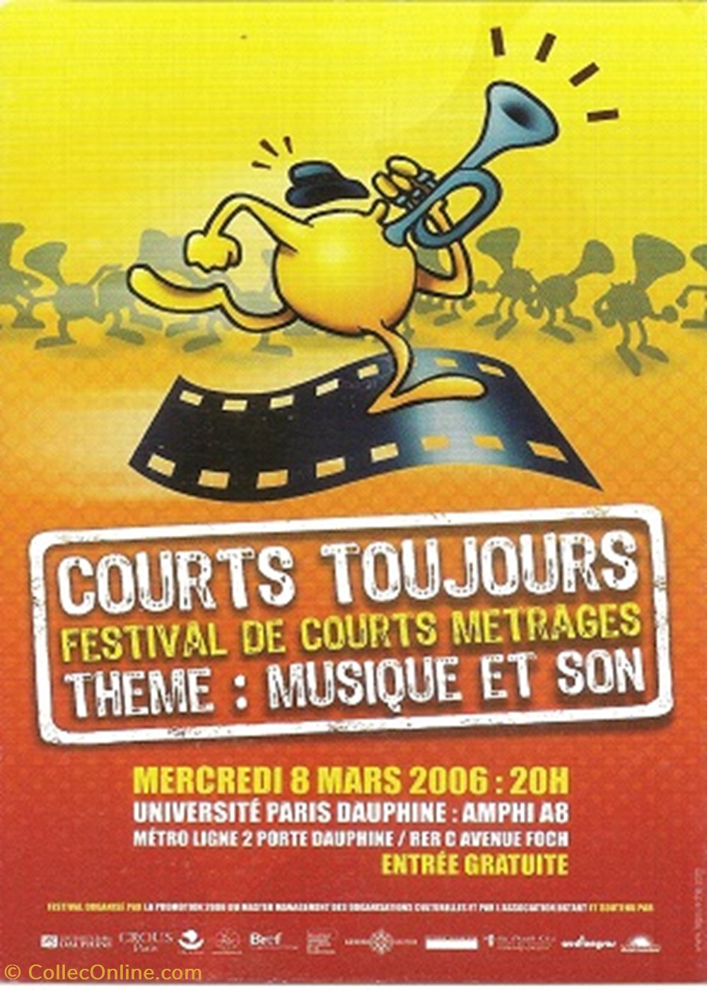 Paris Festival de courts métrage courts toujours 2006 cartes postales autres paris festival de courts metrage courts toujours 2006