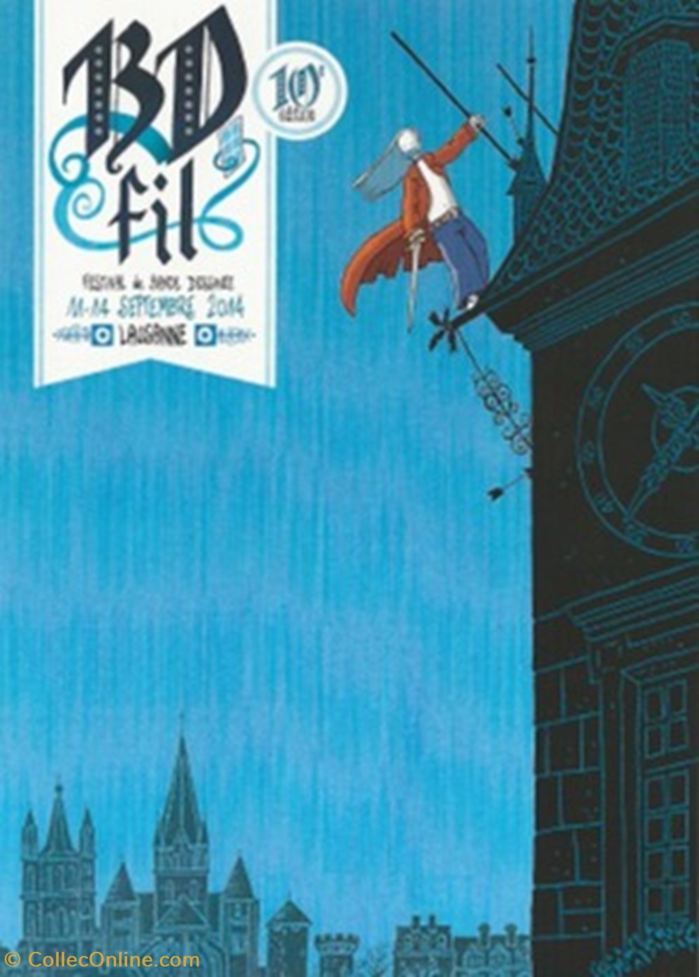 Lausanne (Suisse) 2014 cartes postales bande dessinee lausanne suisse 2014