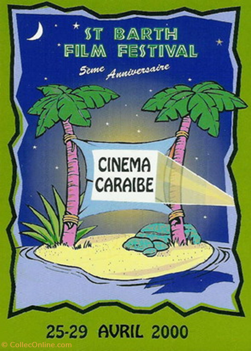 Saint Barth Film festival 2000 cartes postales autres saint barth film festival 2000