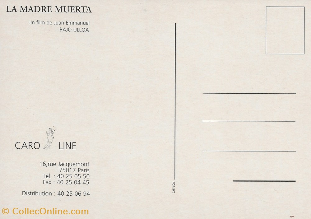 La madre muerta cartes postales autres la madre muerta