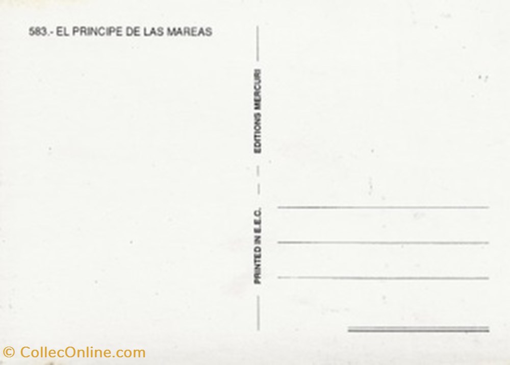 El principe de las mareas cartes postales autres el principe de las mareas