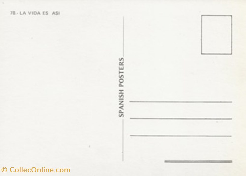 cartes postales autres la vida es asi