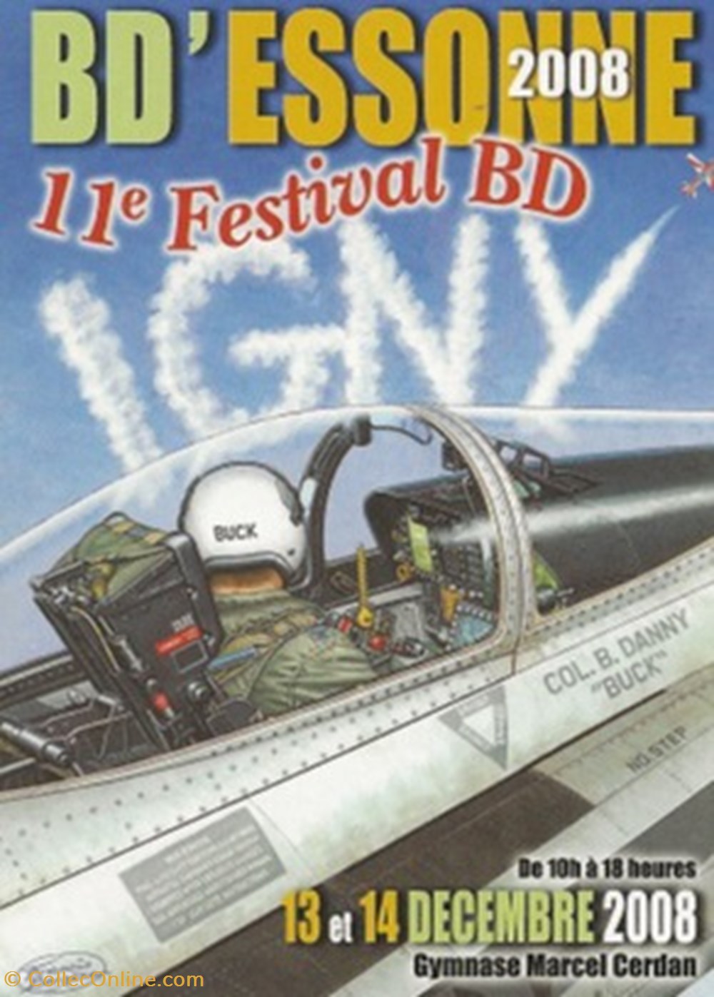 Igny (91) 2008 cartes postales bande dessinee igny 91 2008