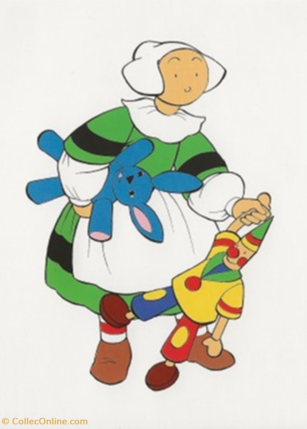 cartes postales bande dessinee becassine