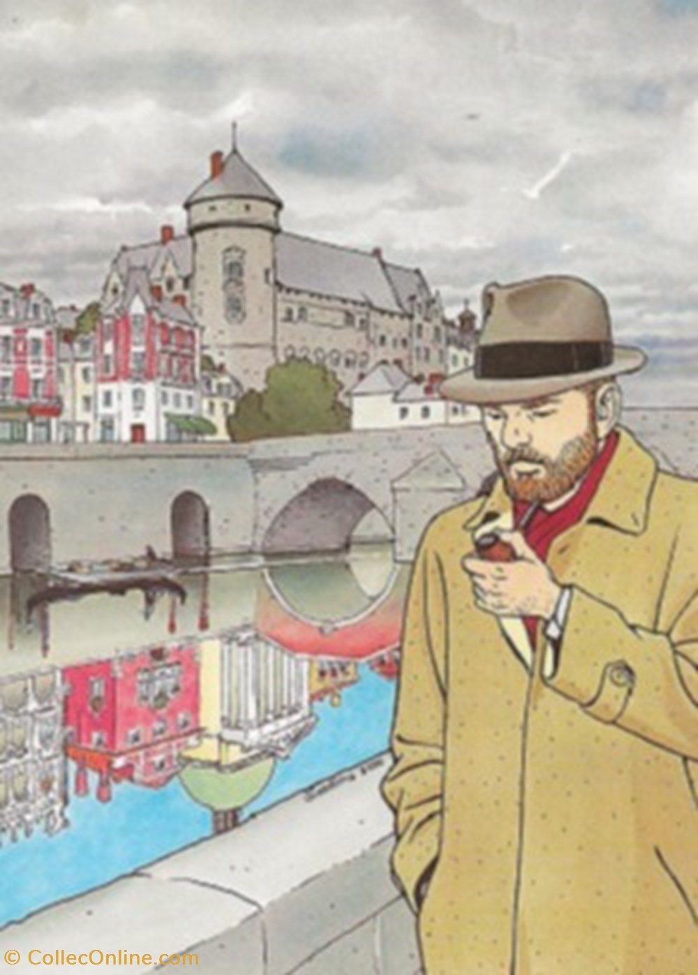 cartes postales bande dessinee laval 55 2001