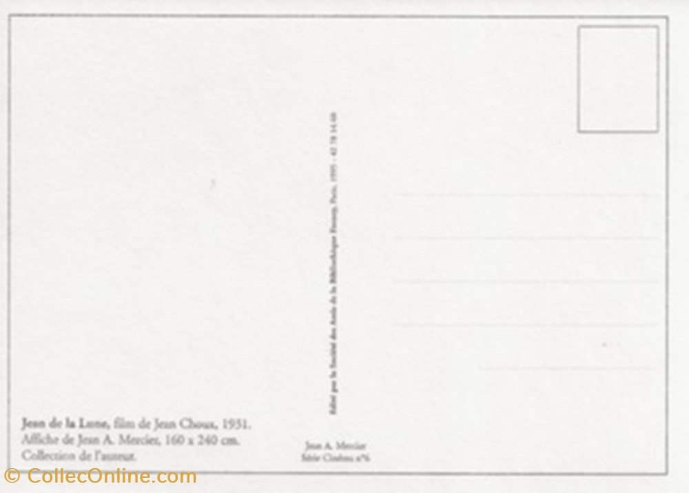 cartes postales autres jean de la lune