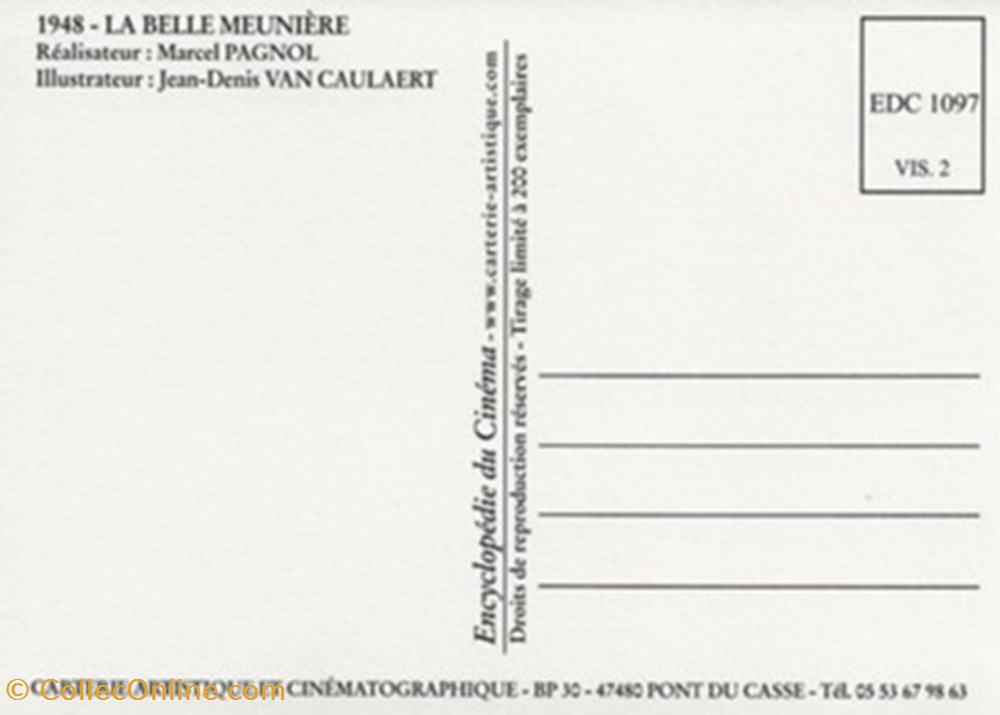 cartes postales autres la belle meuniere