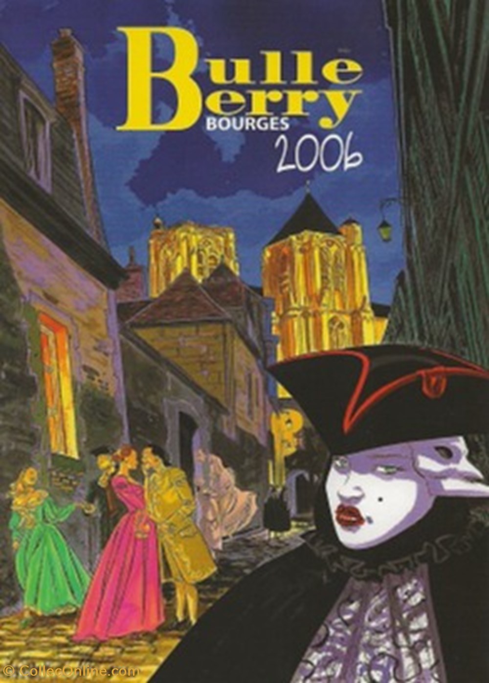 Bourges (18) 2006 cartes postales bande dessinee bourges 18 2006