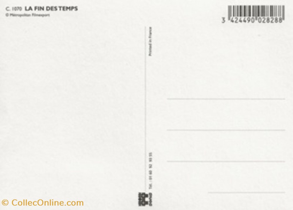 La fin des temps 2 cartes postales autres la fin des temps