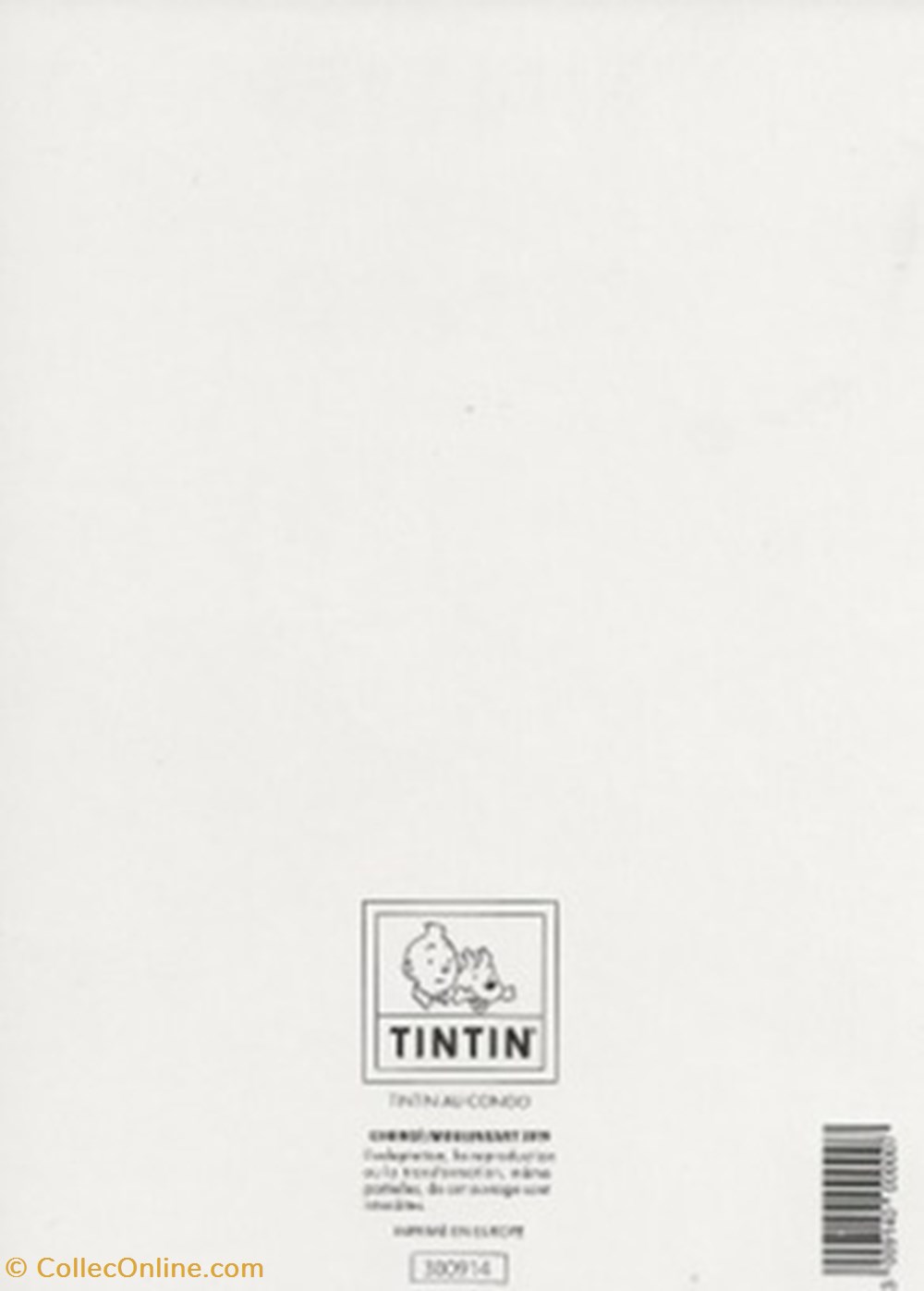 cartes postales bande dessinee tintin