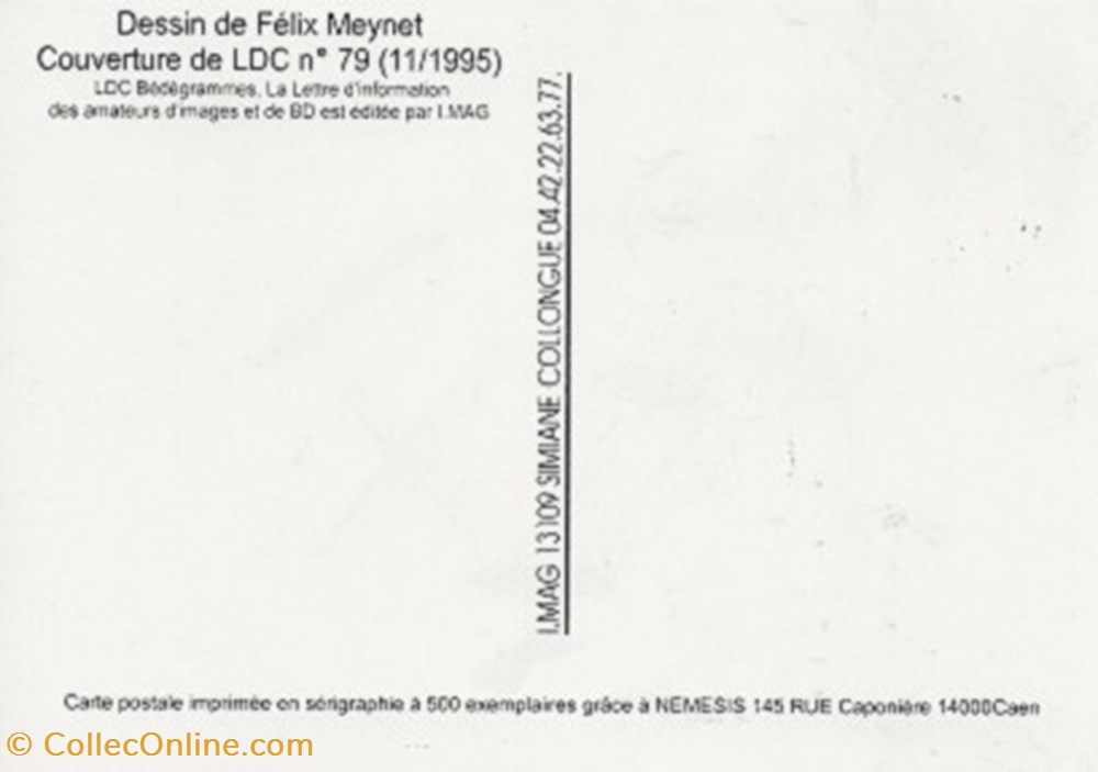 LDC Bédégrammes cartes postales bande dessinee ldc bedegrammes