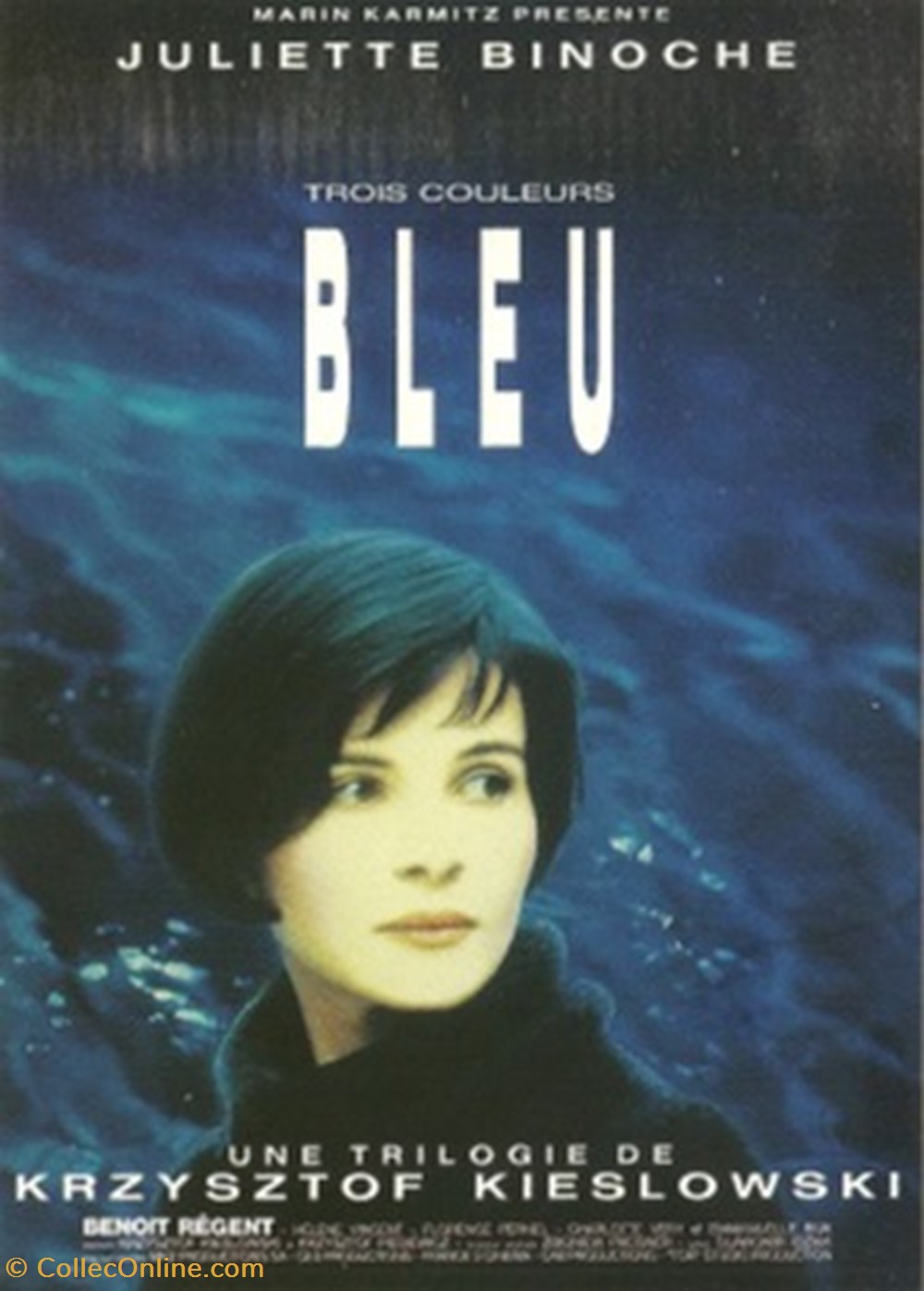 cartes postales autres trois couleurs bleu