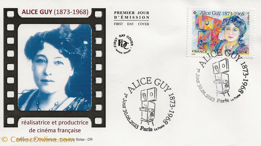 Paris (75) 2023 Alice Guy timbres paris 75 2023 alice guy