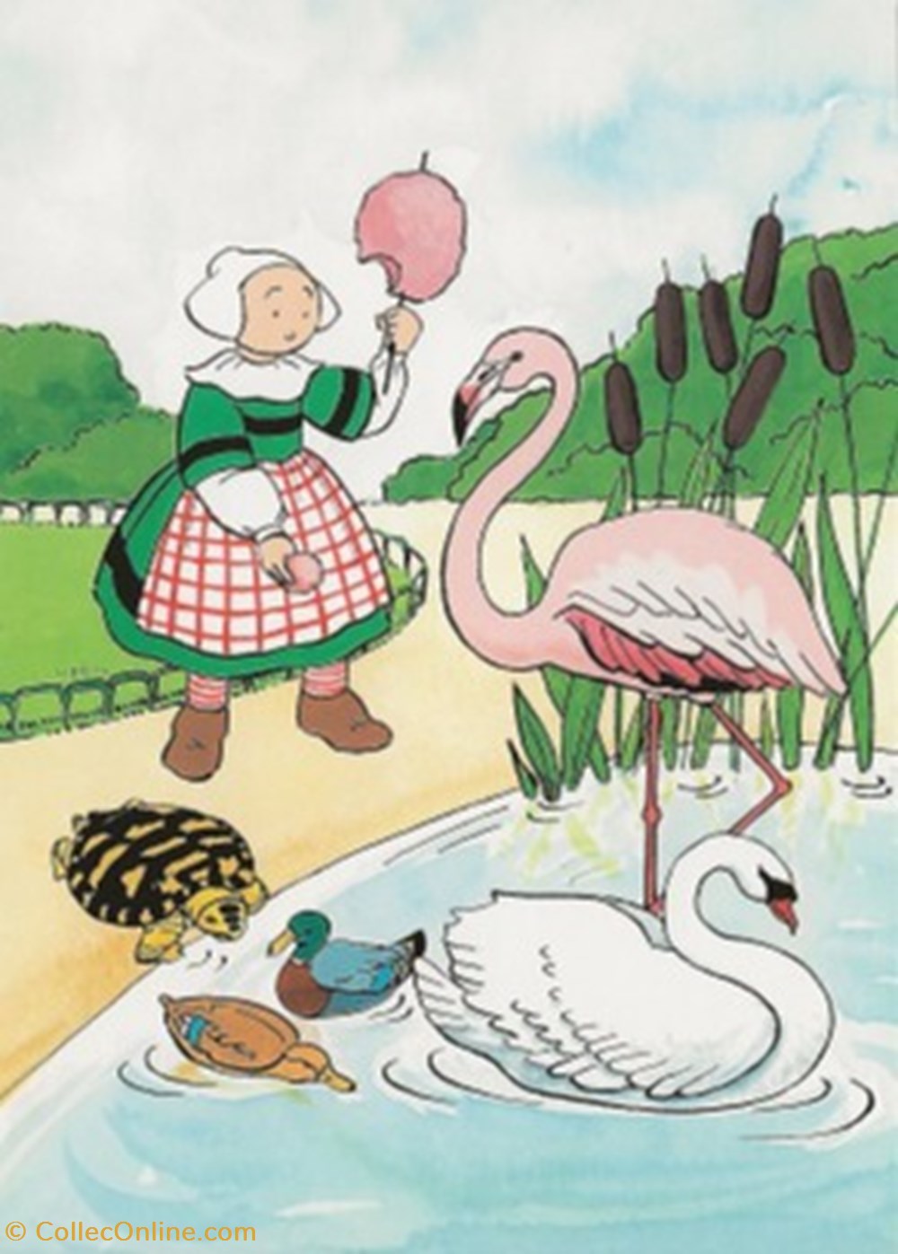 Bécassine cartes postales bande dessinee becassine