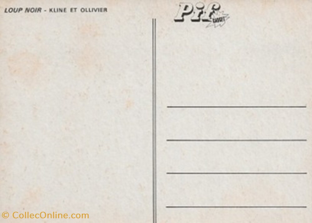 Pif gadget cartes postales bande dessinee pif gadget
