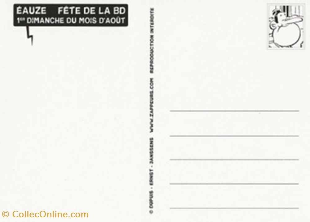 Eauze (32) 2005 cartes postales bande dessinee eauze 32 2005