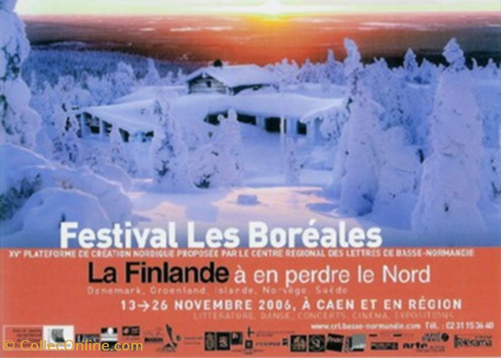 Caen Festival les boreales 2006 cartes postales autres caen festival les boreales 2006