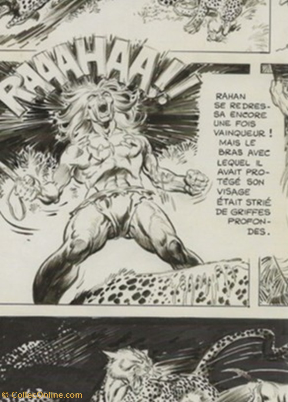 cartes postales bande dessinee rahan