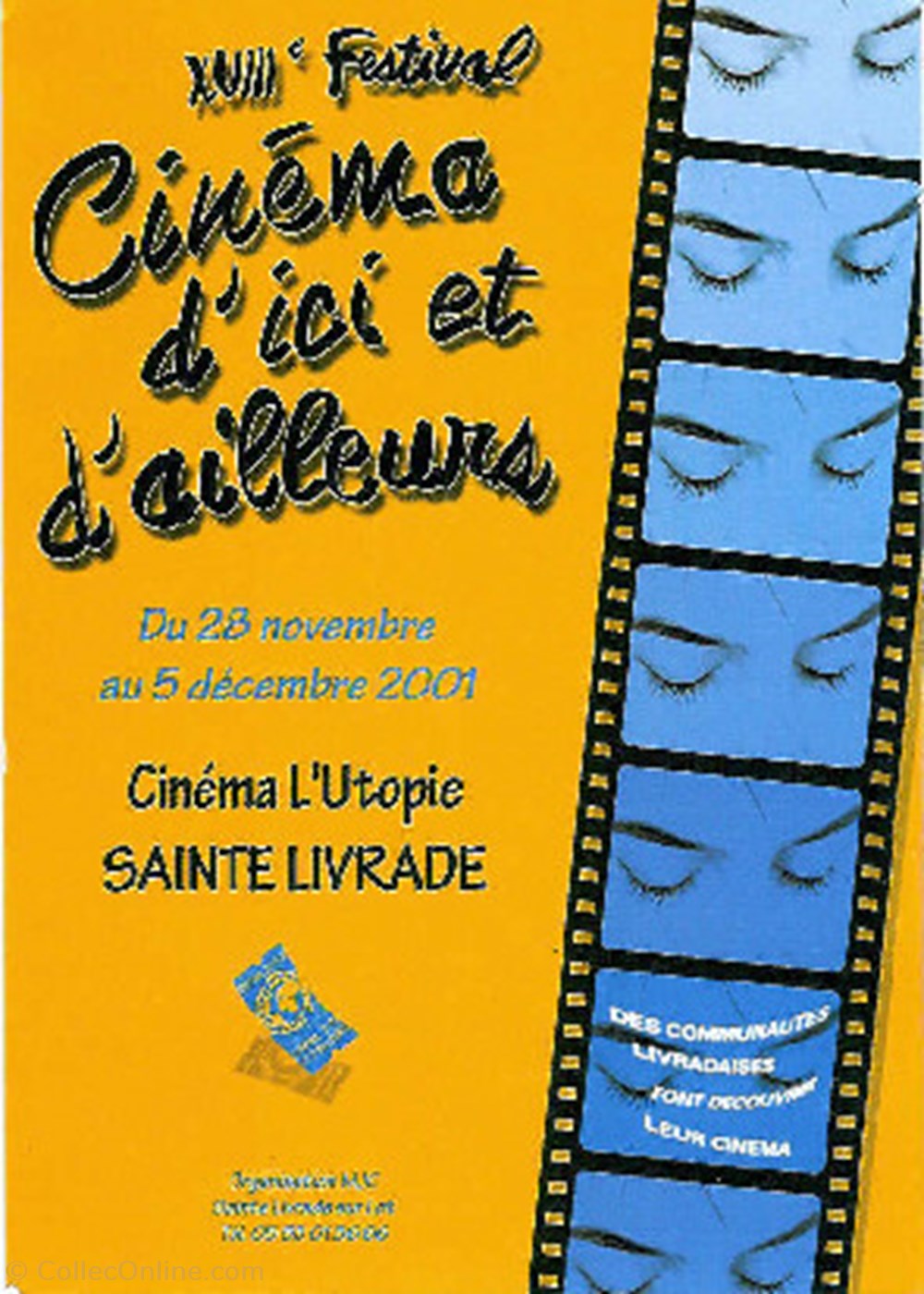 Sainte Livrade Festival cinéma d'ici et d'ailleurs 2001 cartes postales autres sainte livrade festival cinema ici et ailleurs 2001
