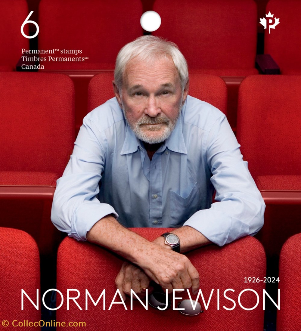 ZZZ Carnet (Canada) 2024 Norman Jewison timbres zzz carnet canada 2024 norman jewison