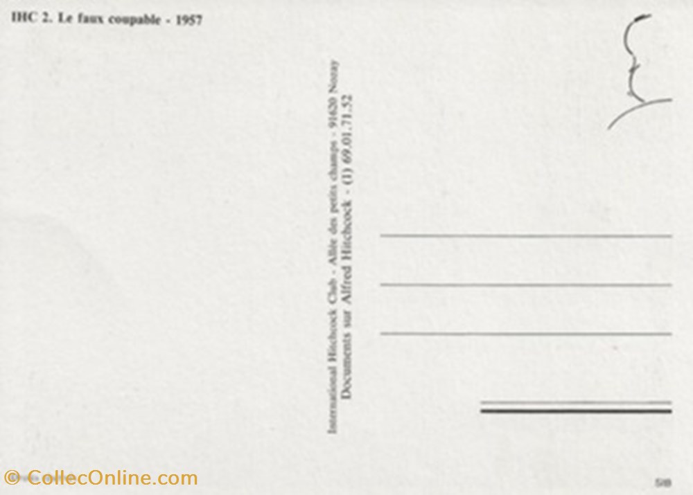 Le faux coupable cartes postales autres le faux coupable