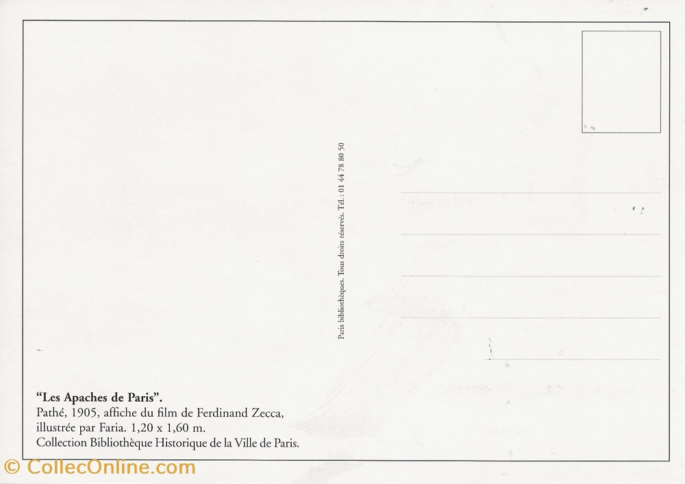 Les apaches de paris cartes postales autres les apaches de paris