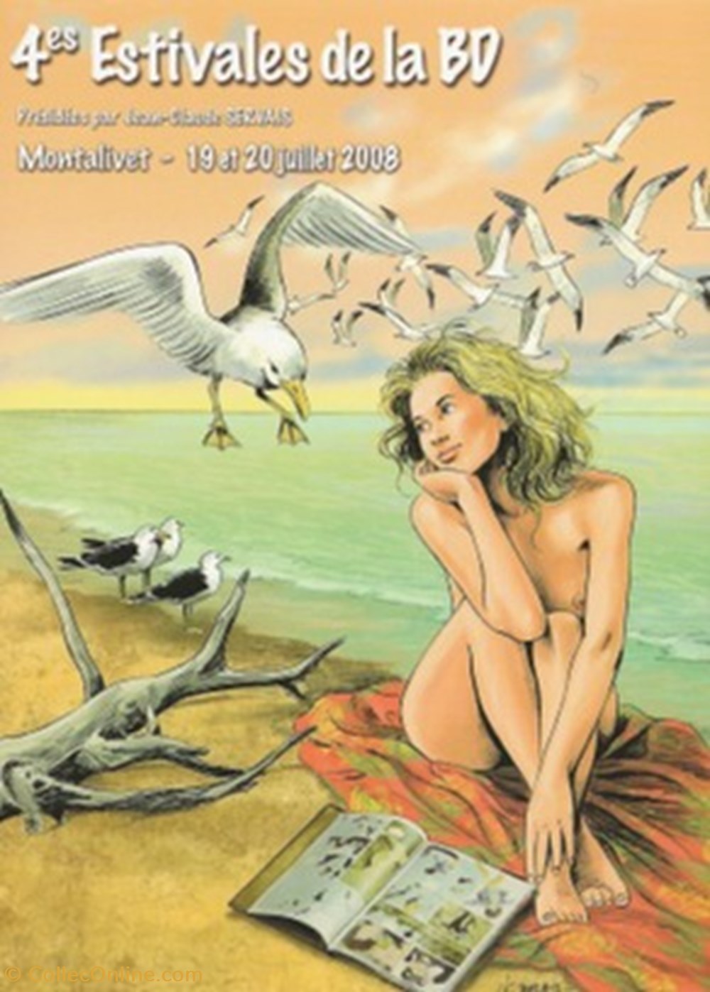 cartes postales bande dessinee montalivet 33 2008