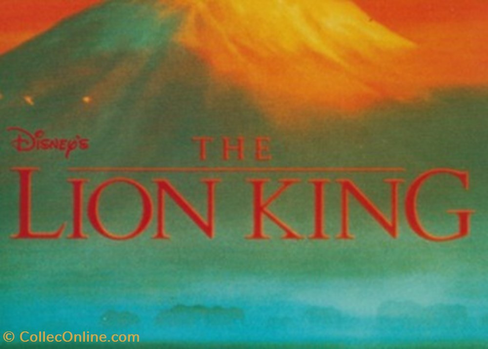 cartes postales autres the lion king