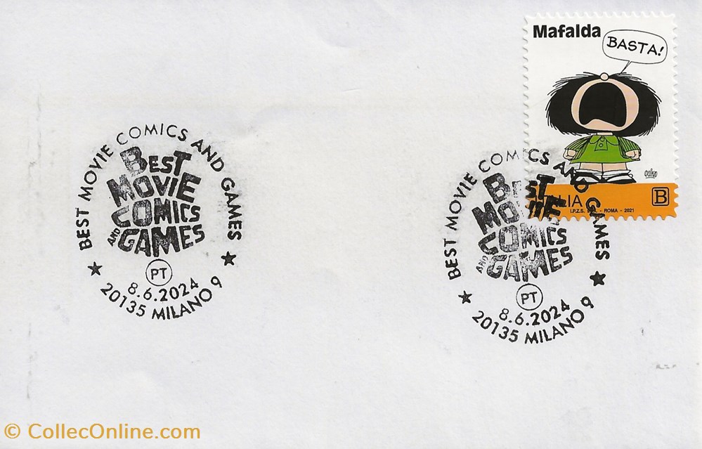 Milano (Italie) 2024 Best movie comics and games timbres milano italie 2024 best movie comics and games