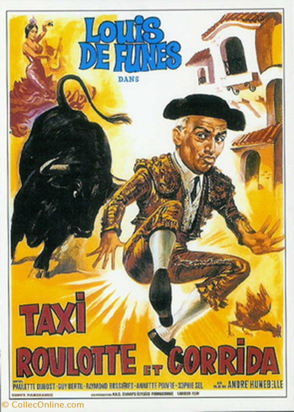 Taxi roulotte et corrida cartes postales autres taxi roulotte et corrida