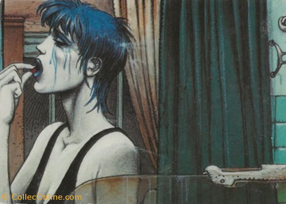 Enki Bilal cartes postales bande dessinee enki bilal