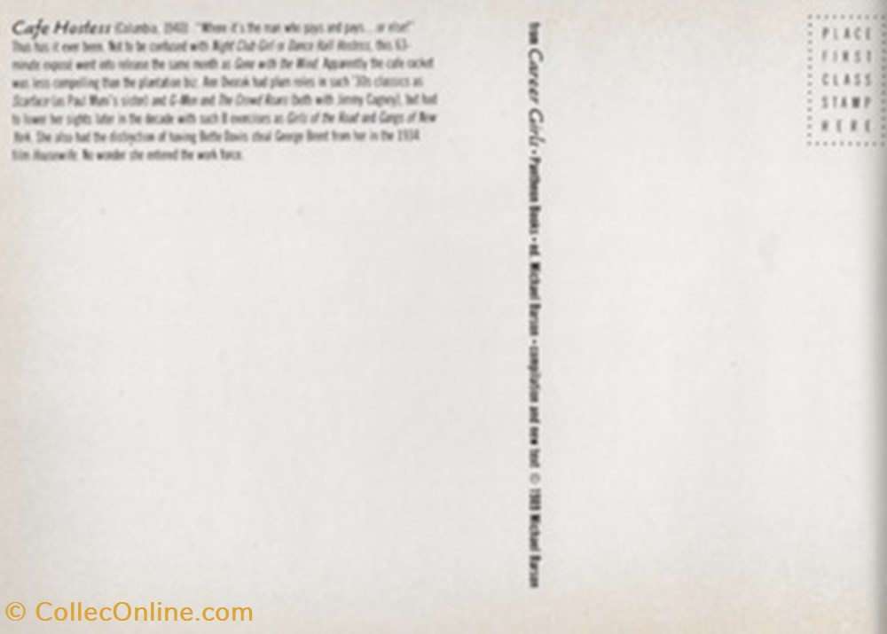 cartes postales autres cafe hostess