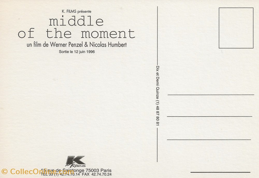 Middle of the moment cartes postales autres middle of the moment