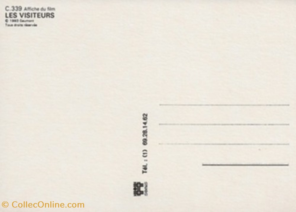 Les visiteurs cartes postales autres les visiteurs
