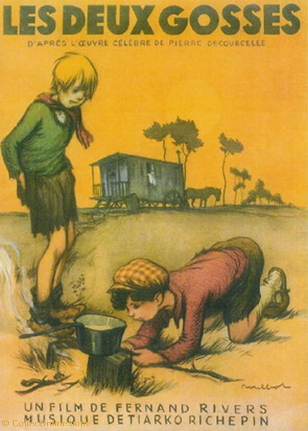 Les deux gosses cartes postales autres les deux gosses