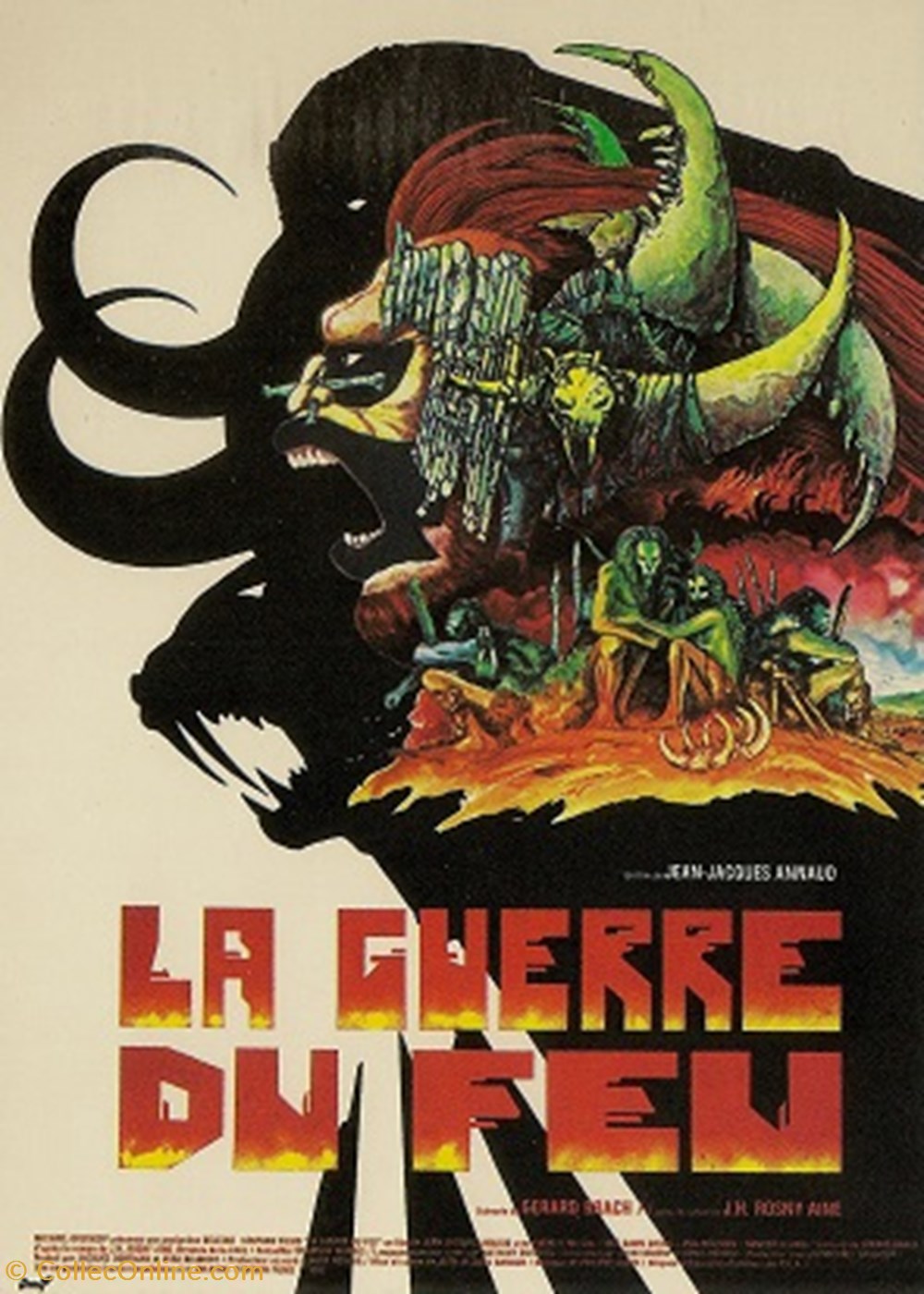 cartes postales autres la guerre du feu