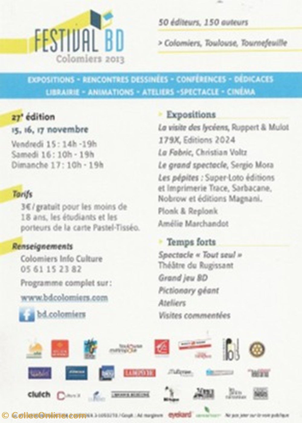 Colomiers (31) 2013 cartes postales bande dessinee colomiers 31 2013