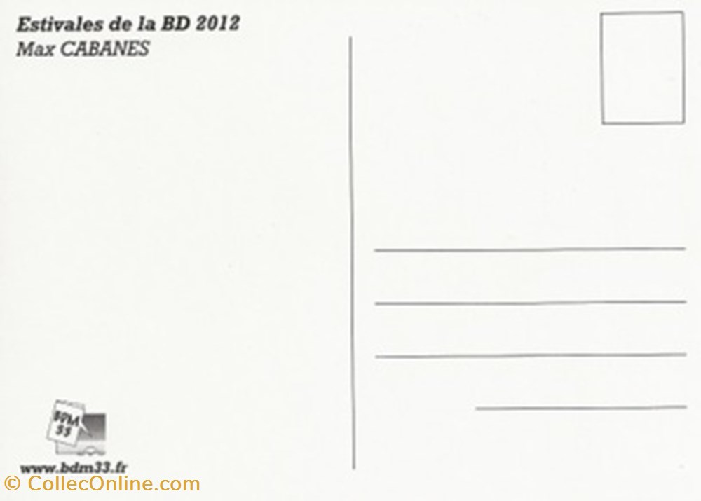 cartes postales bande dessinee montalivet 33 2012