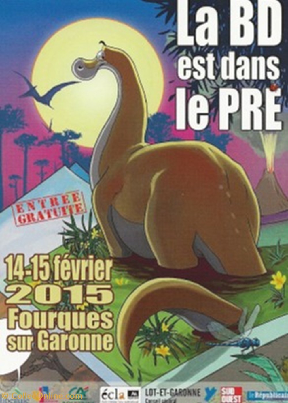 Fourques sur Garonne (47) 2015 cartes postales bande dessinee fourques sur garonne 47 2015