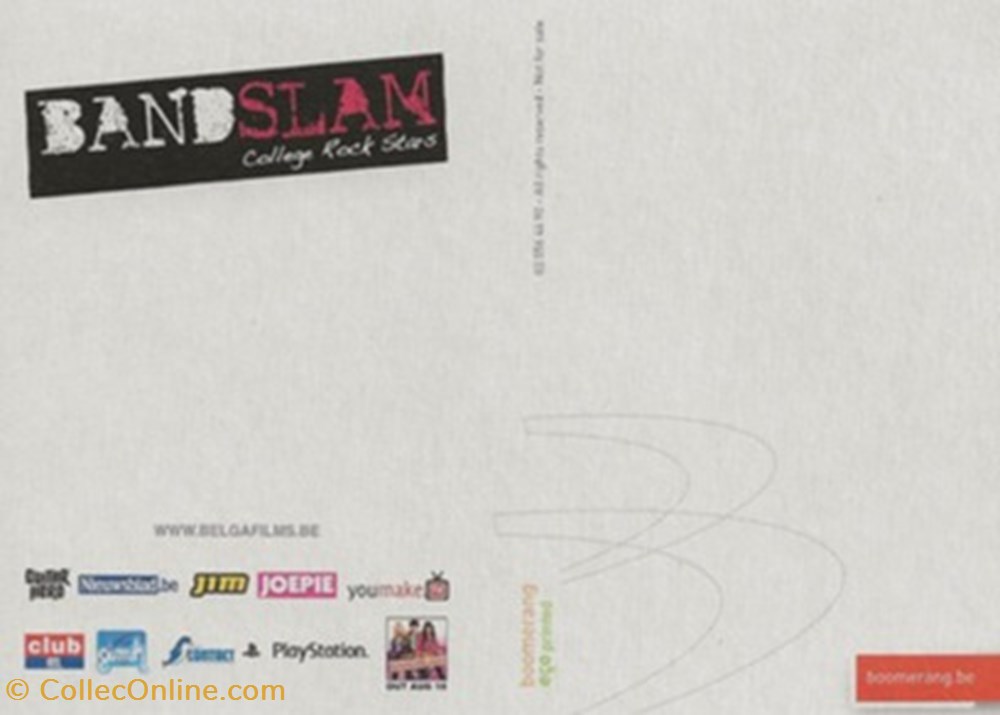 Bandslam cartes postales autres bandslam