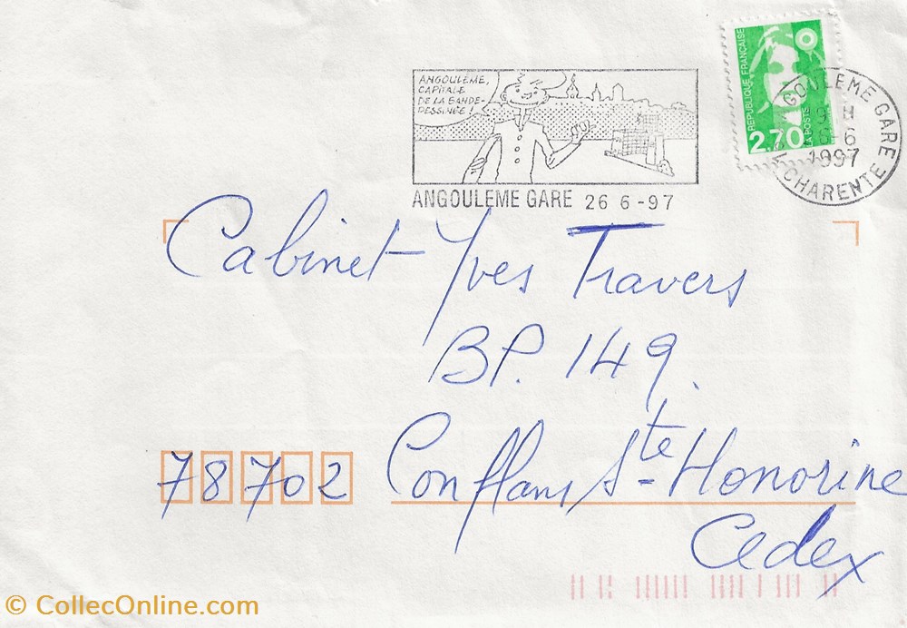timbres angouleme 16 1997 angouleme capitale de la bande dessinee
