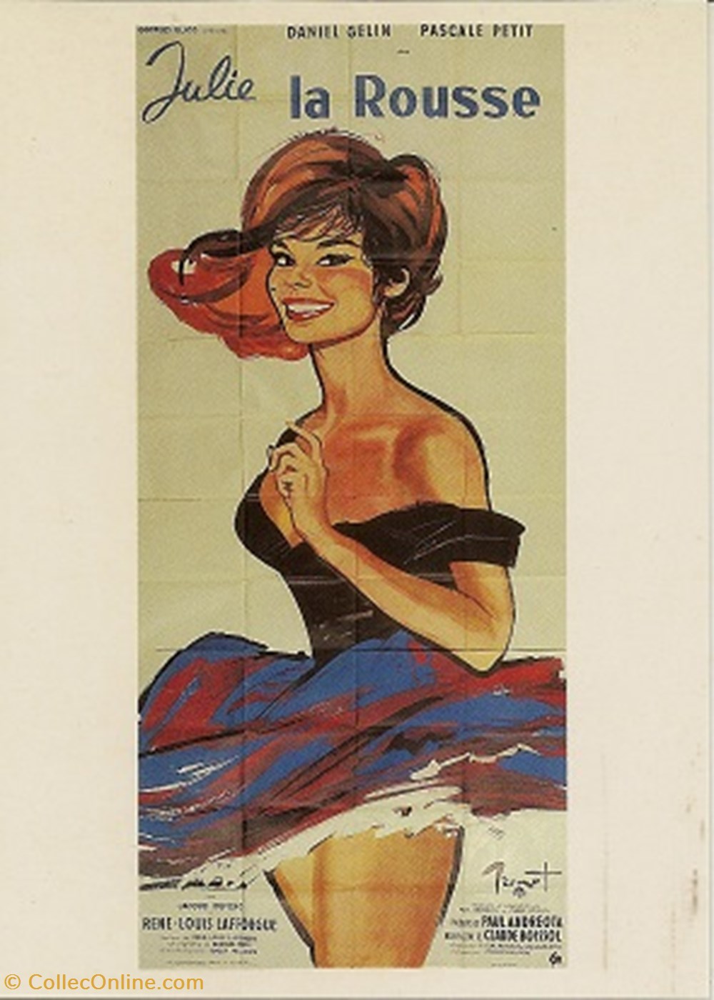 cartes postales autres julie la rousse